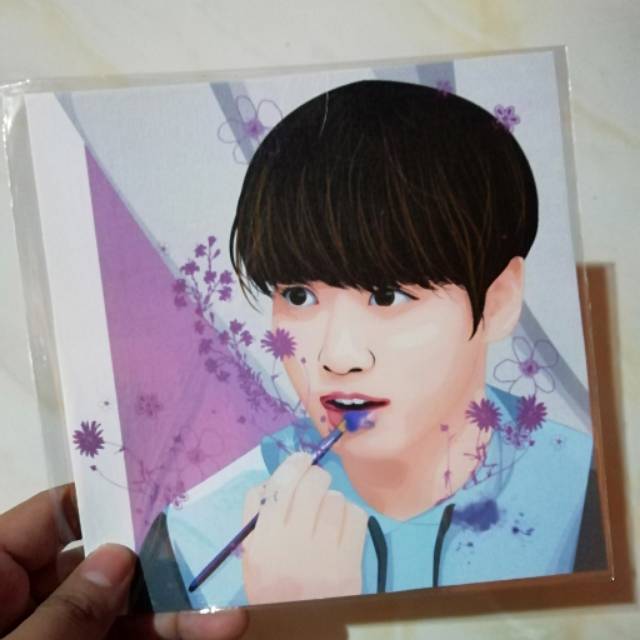 BTS JK (Jungkook) Art Print