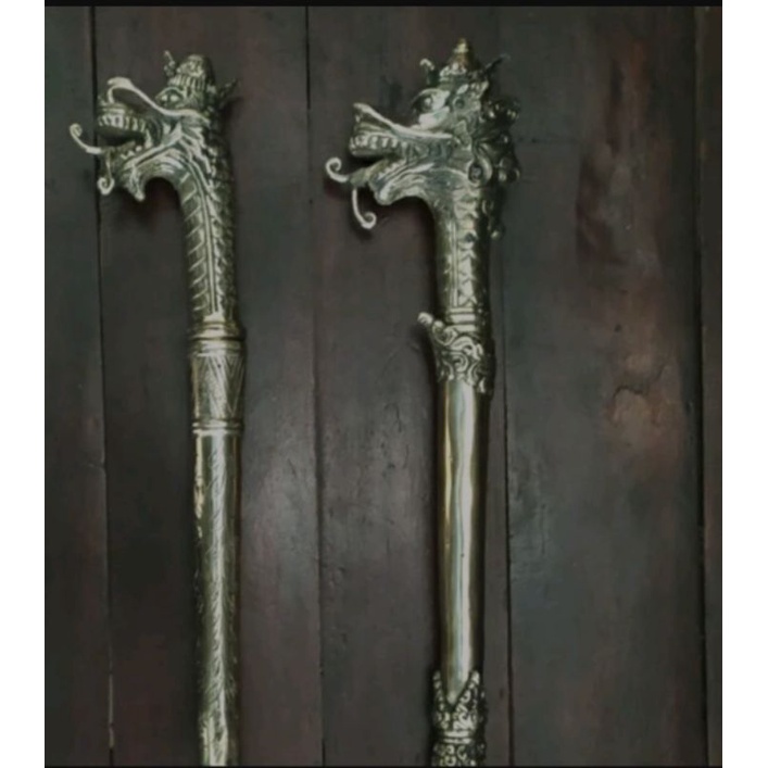 tongkat komando isi keris naga raja antik