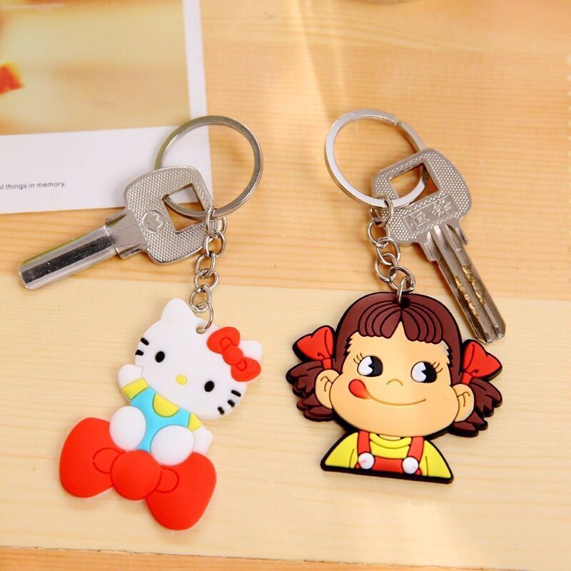 [Check Out 1000] (MANYTHING) GANTUNGAN KUNCI KARAKTER LUCU / SOUVENIR GANTUNGAN KUNCI LUCU / CARTOON MINI GANTUNGAN KEYCHAIN