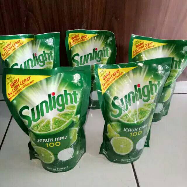 Sunlight Jeruk Nipis,daun Mint Dan Habbatusauda 755ml