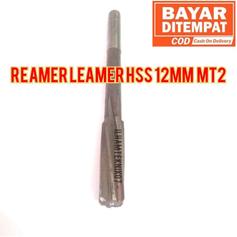 reamer HSS mata leamer 12mm HSS pemesar lubang senapan pembesar lubang bosklep reamer 12mm reamer ja