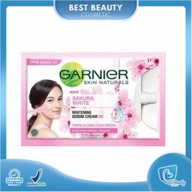 ★ BB ★ Garnier Sakura White Pinkish Glow Foam 9ml - SACHET