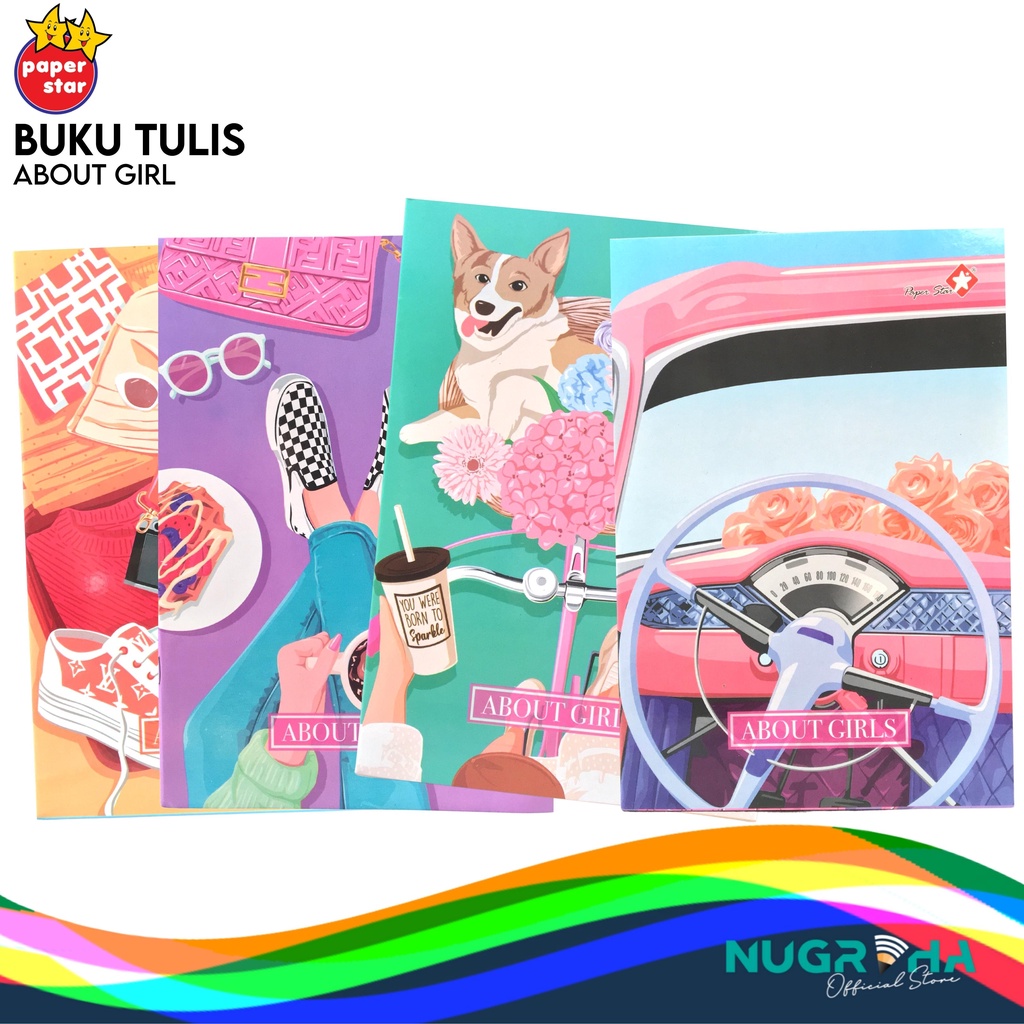 

BUKU TULIS BOXY 42 LEMBAR PAPERSTAR – ABOUT GIRL