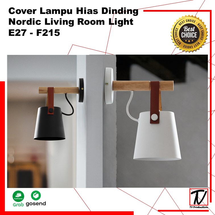 Cover Lampu Hias Dinding Nordic Living Room Light / Lampu Dinding Penghias Ruangan