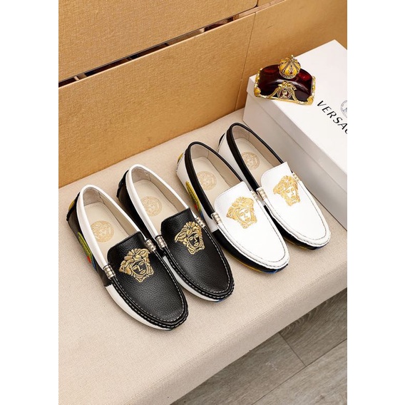versace white shoes price