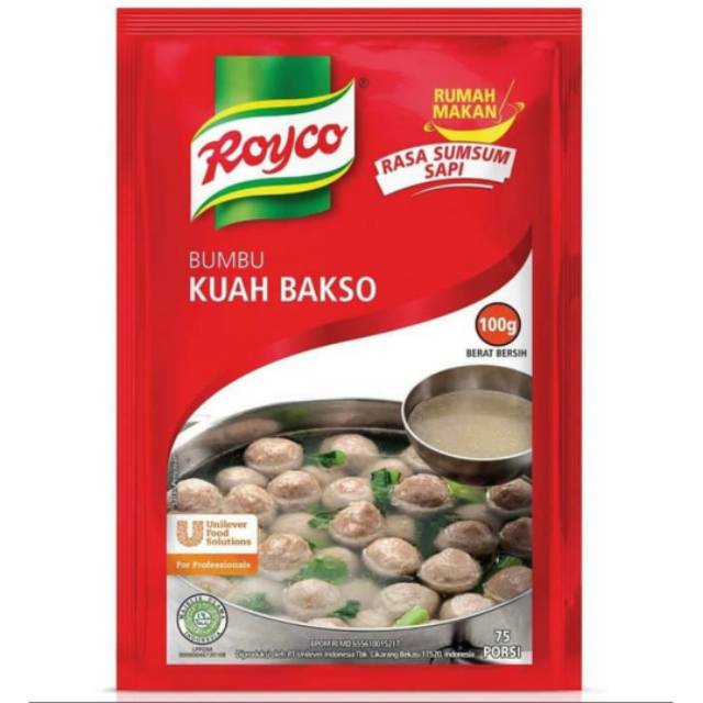 

ROYCO Bumbu Kuah Bakso Rasa Sumsum Sapi 100 Gram