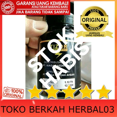 100% ASLI Tizor Original Asli 100% Obat Herbal Besar Panjang Kuat Tahan Lama Efektif Aman BPOM
