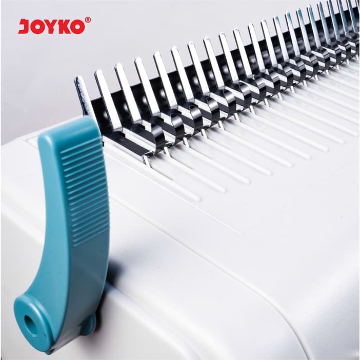 

Joyko Binding Ring Plastic Comb Spiral Jilid Round ukuran F4 isi 100Pcs Joyko RPC-23-20