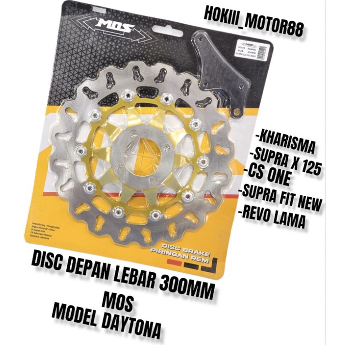 DISC BRAKE/PIRINGAN CAKRAM BESAR/LEBAR MOS 300MM KHARISMA SUPRA X 125