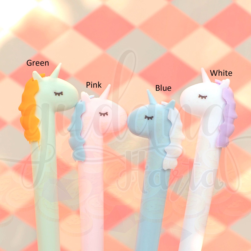 Pulpen Sleeping Unicorn Lucu Unik Bolpen Pena Ballpoint GH 307025