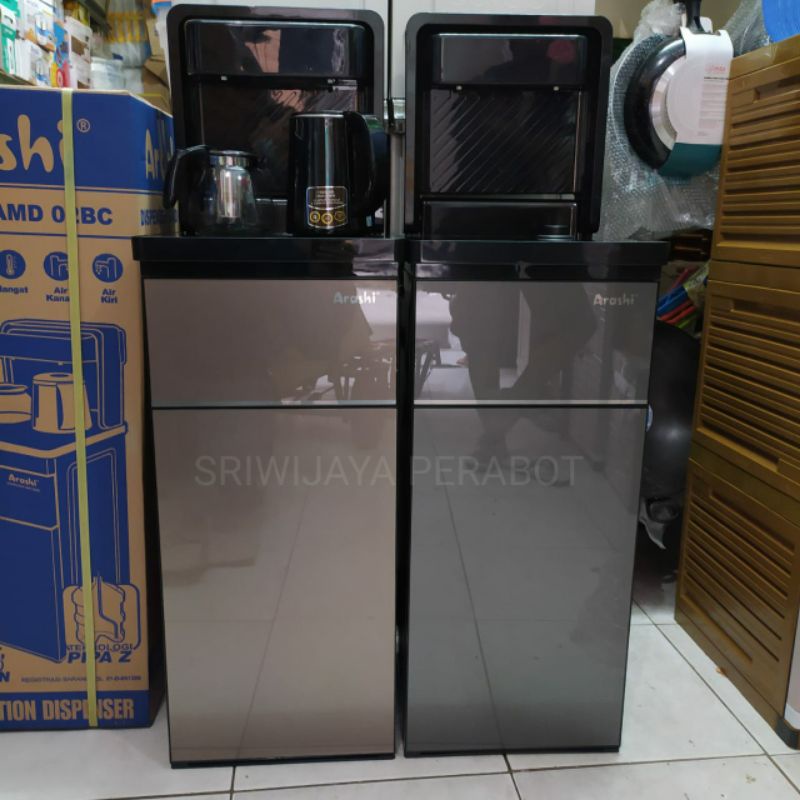 ARASHI DISPENSER GALON BAWAH AMD02BC HOT COOL | STANDING DISPENSER ARASHI