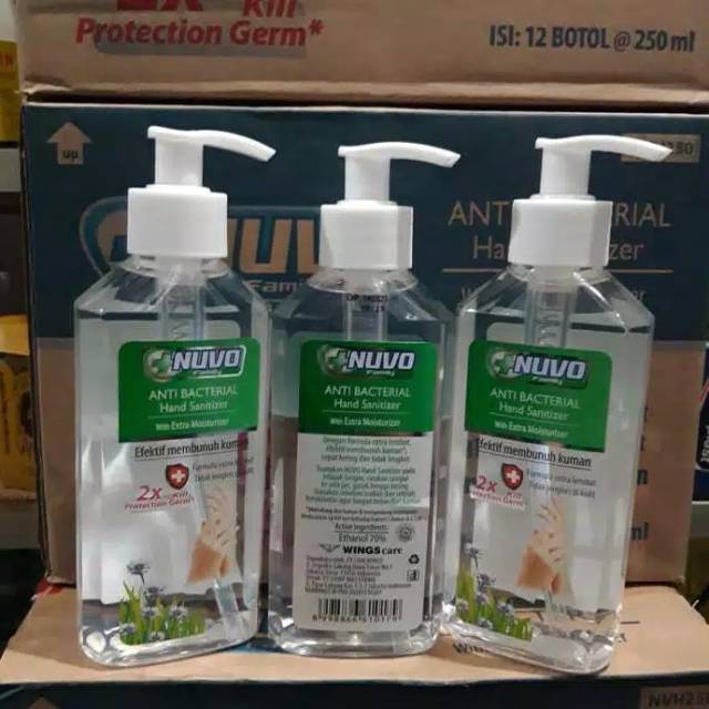 Nuvo hand sanitizer