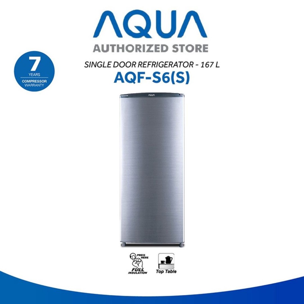 AQUA JAPAN AQF-S6 Freezer 6 Rak 167 Liter