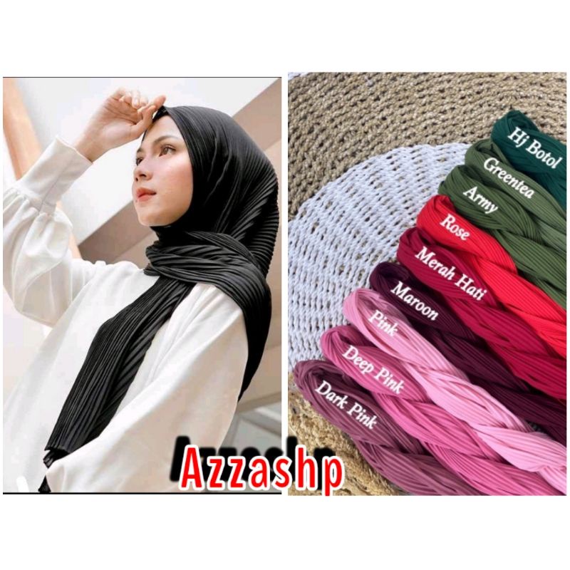 Pashmina Plisket Premium