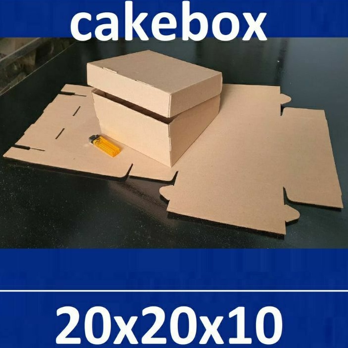 

kardus box kotak tebal untuk kue cake ultah hampers kado DIY gift karton/die cut box tutup sambung