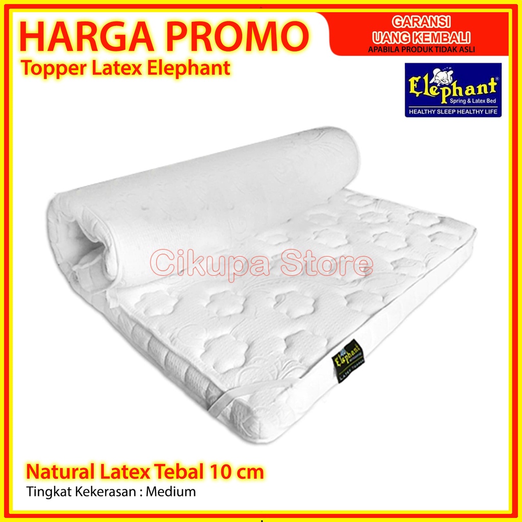 [HARGA PABRIK] Topper Latex Elephant Tebal 10cm | Matras | Toper Latex | Mattress Topper Original
