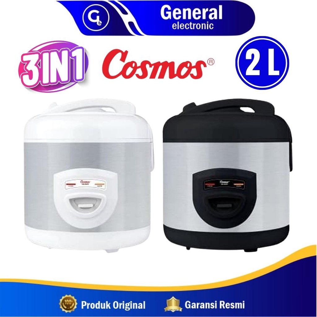 Cosmos CRJ8229 Rice Cooker / Magic Com 2 Liter 3 in 1