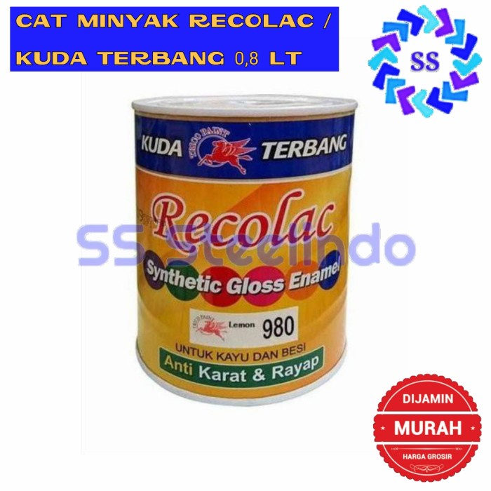 

CAT MINYAK RECOLAC - KUDA TERBANG 0,8 LTR