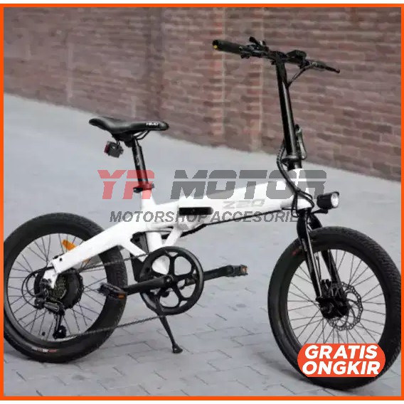 Sepeda Listrik Elektrik Lipat Xiaomi HIMO Z20 250Watt Bergaransi Asli Warna Putih