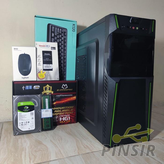 CPU PC Komputer Server ANBK / AKM Intel Core i5 RAM 8GB SSD 120GB