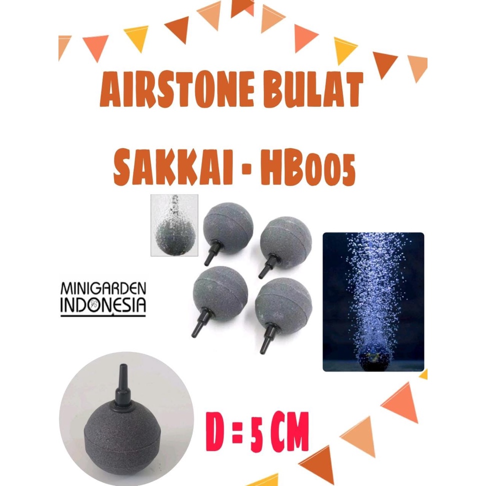 AIRSTONE BATU AERATOR BULAT BAKSO IMPORT HB-005 DIAMETER 5 CM