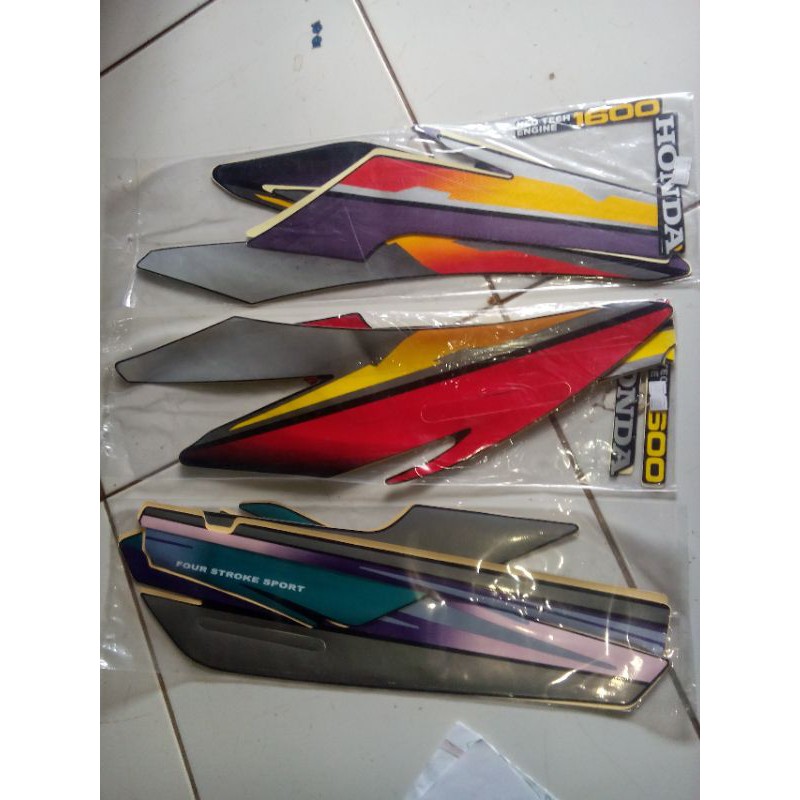 GL PRO striping stiker honda GL Pro