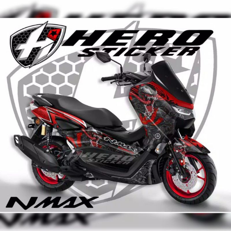 Stiker Decal New Nmax 2020 Fullbody Venom