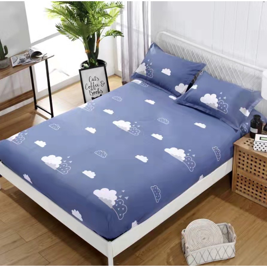 SEPREI Bed Cover Sprei Katun 90x200/ 120x200/160x200/180x200