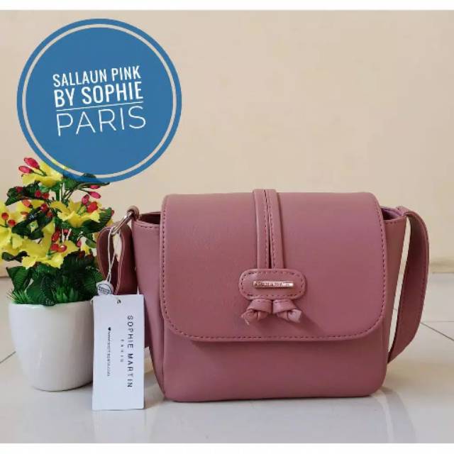 TAS SELEMPANG WANITA SALLAUN SOPHIE MARTIN PARIS DISKON MEMBER