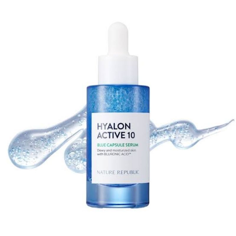 NATURE REPUBLIC HYALON 10 ACTIVE BLUE SERUM [BACA DESKRIPSI]