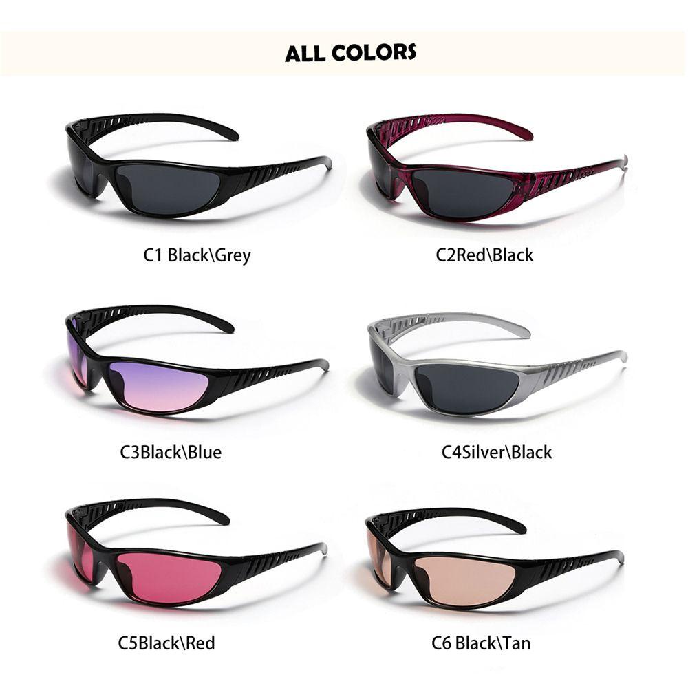 Lily Aesthetic Y2K Kacamata Wanita Pria UV400 Pria Shades Sun Glasses