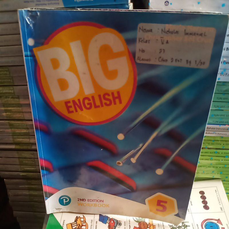BIG ENGLISH WORKBOOK 5- 2ND EDITION
