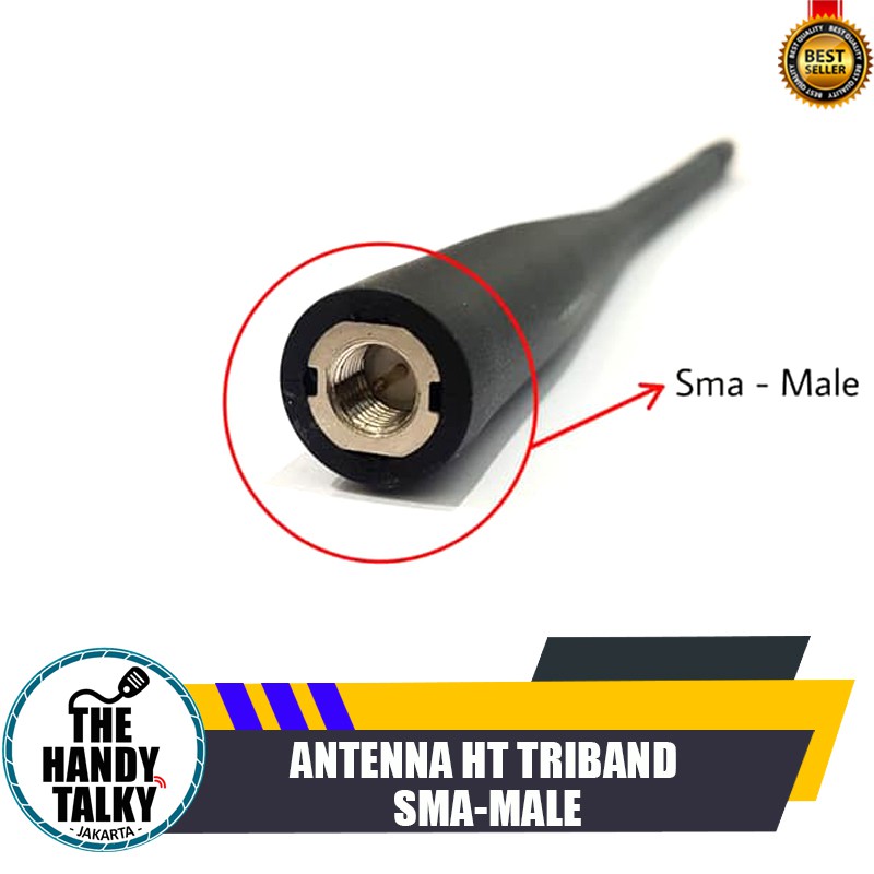ANTENNA HT TRIBAND SMA-MALE