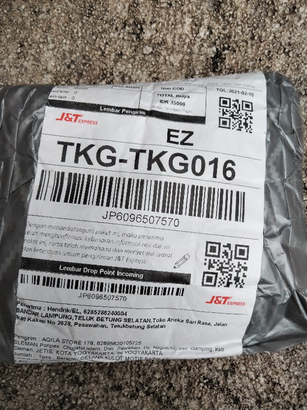 Celana Kulot Motif Batik Kekinian