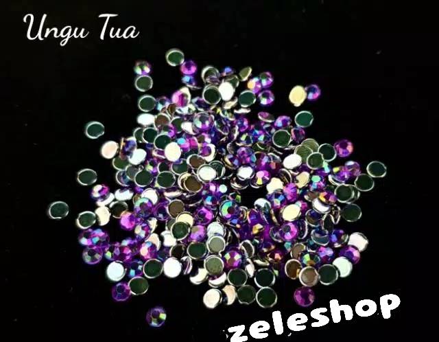 GEMSTONE / RHINESTONE KILAU AB SIZE 3MM DAN 4MM