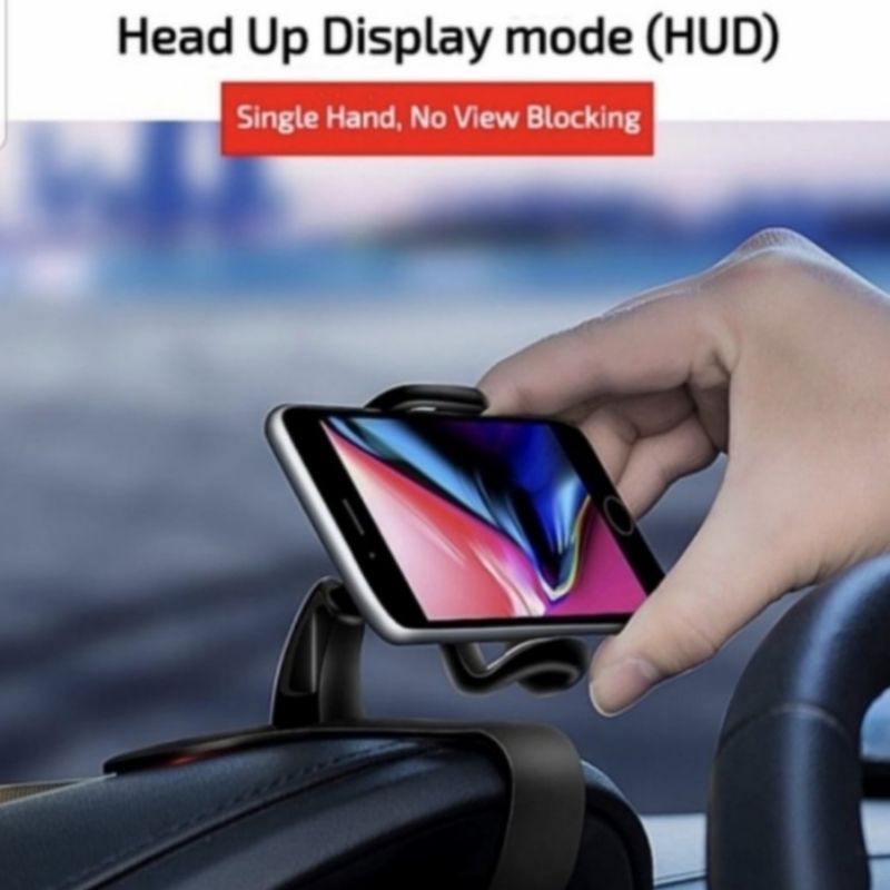 Car Holder HP Mobil Dashboard Jepit - Holder HP Mobil Universal