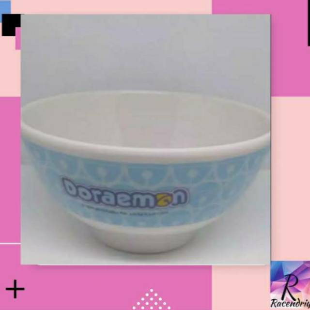 MANGKOK MELAMINE DORAEMON ORIGINAL + TERMURAH