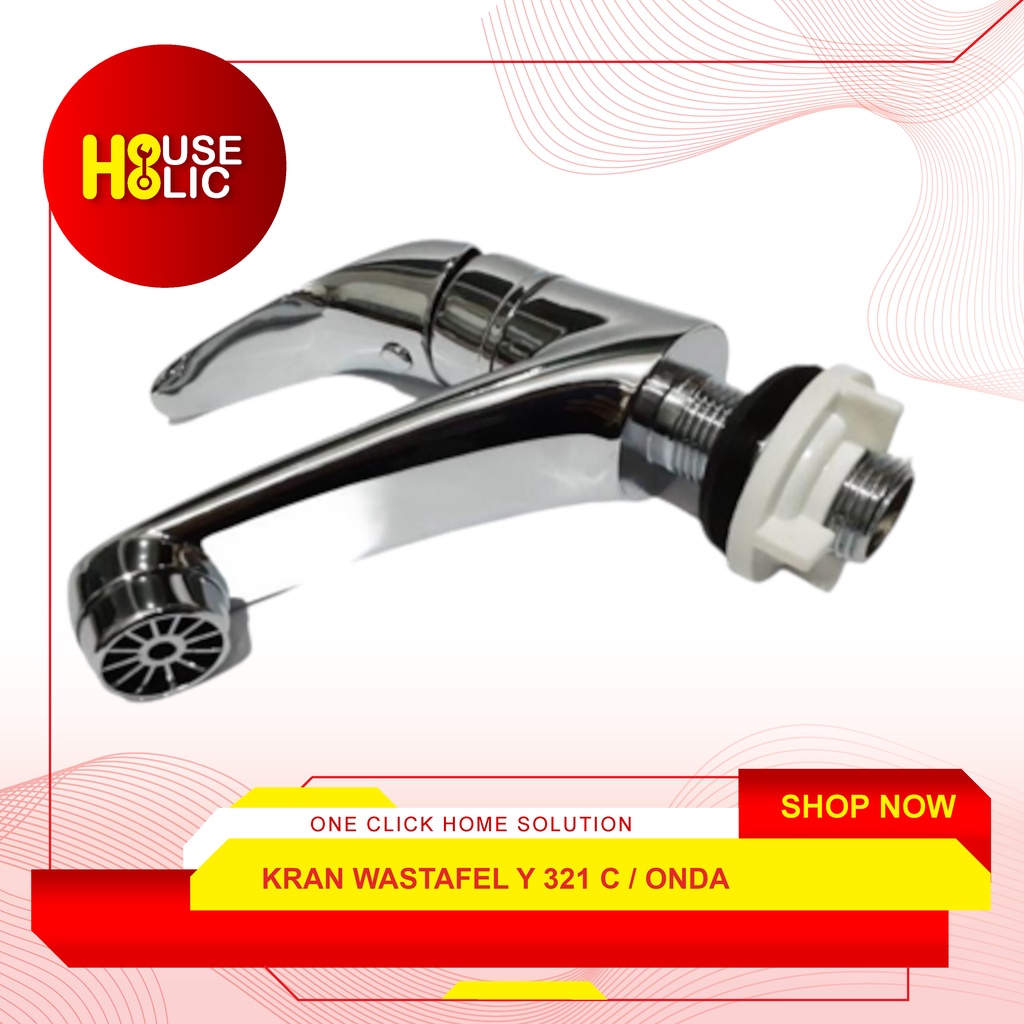 ONDA Kran Wastafel Y 321 C / Kran Tembok / Kran Taman / Keran Air