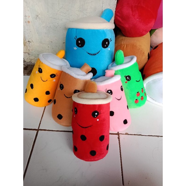 BISA COD Boneka boba beranak 5 warna warni