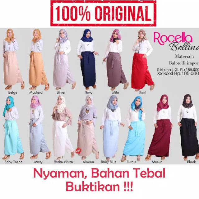 ROCELLA rok celana BELLINA