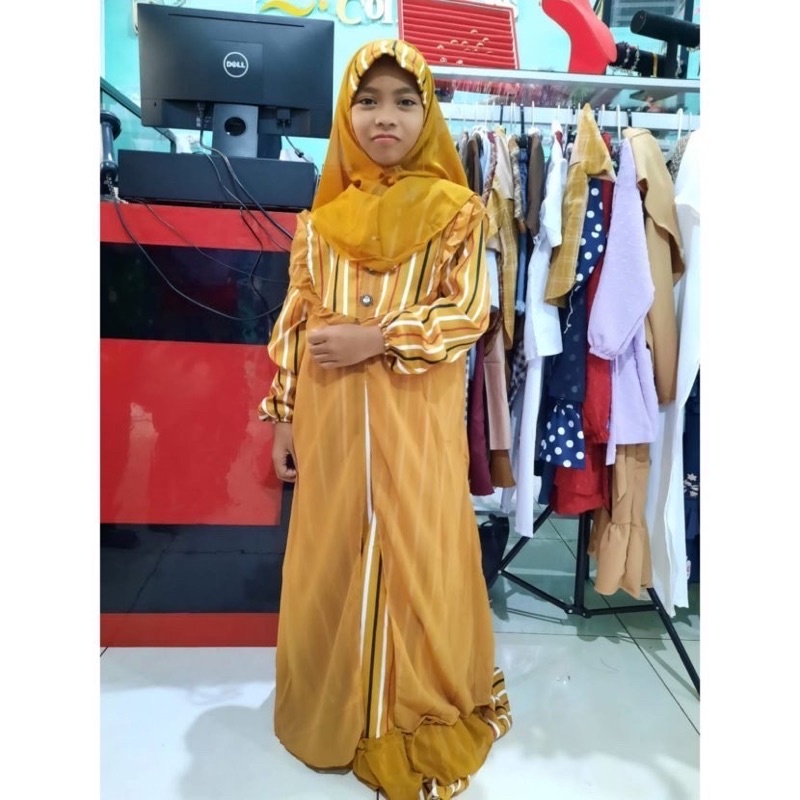Set Hijab Syari Anak Shakila Bintang Collections