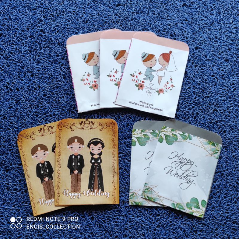 

Amplop wedding / amplop kondangan (amplop untuk mbecek)