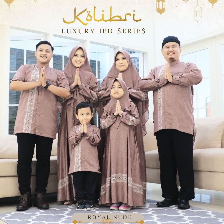 Oke Price.. Kolibri Luxury Adha Series | Gamis dan Koko Family Set | Gamis dan Koko Couple Sarimbit 