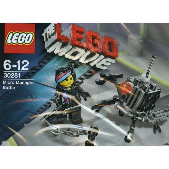 FREEONGKIR LEGO Movie Polybag, Micro Manager Battle (30281) FG322