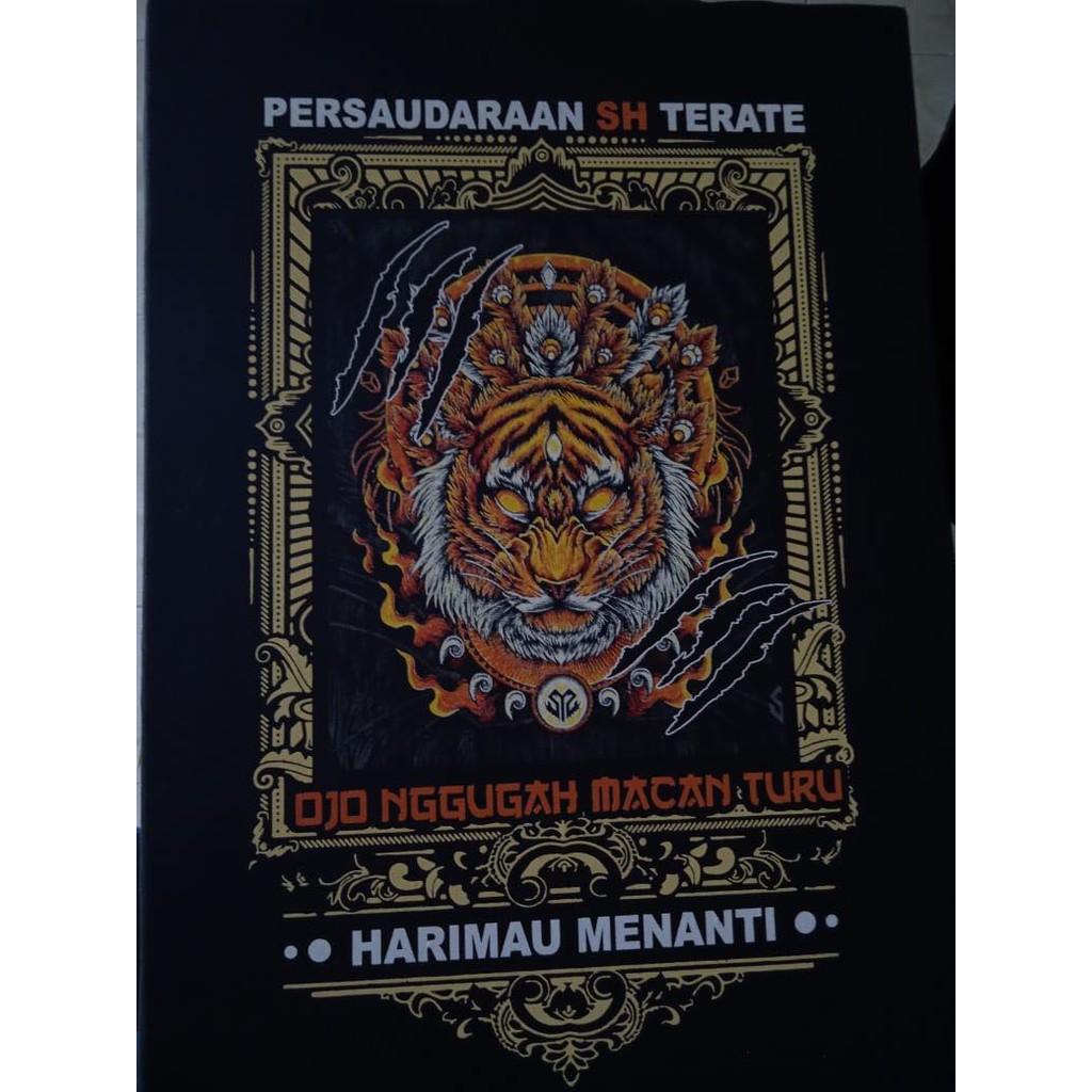 KAOS PSHT(HARIMAU MENANTI)kaos psht terbaru kaos psht jepang kaos terlaris kaos best seller