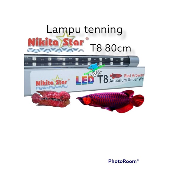 lampu led tanning arwana 80cm nikita star / t8 nikita 80cm tenning arwanan
