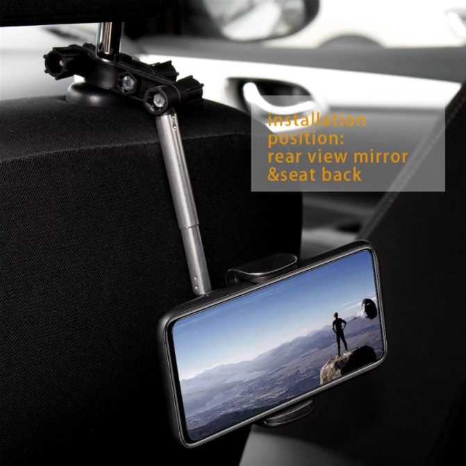 HD33 Holder Hp Mobil Universal Spion Rear View Mirror Mount Car Single Pole