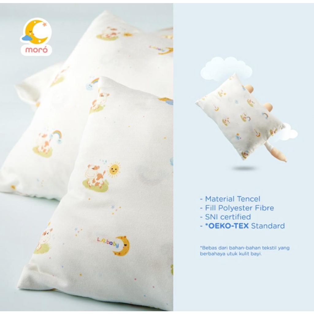 MORO BABY MOO PILLOW / BANTAL BAYI MORO