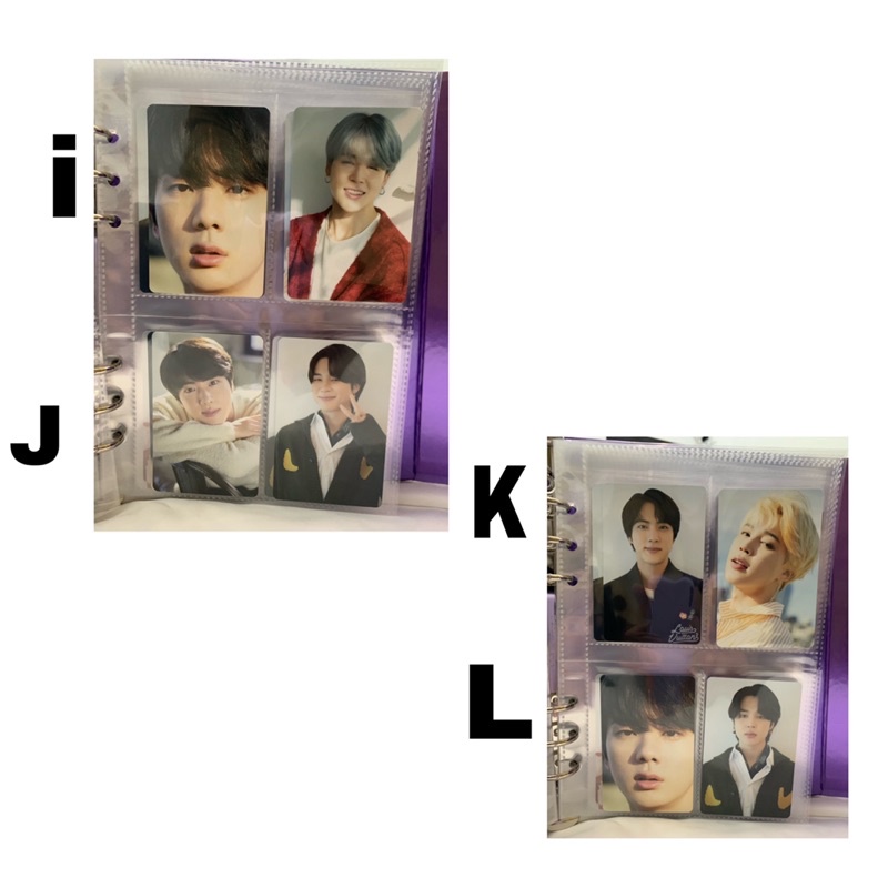 DICON PHOTOCARD OPEN SHARING BUNDLE JIMIN JIN