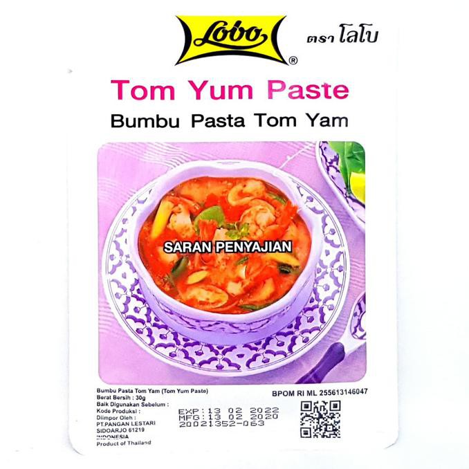 

Ready...Ready...Ready...] Lobo Tom Yum Paste 30Gr | Bumbu Pasta Tomyum Yam Seafood Termurah Asli